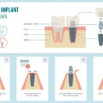 Dental Implants Process Infografic Omega Dental Specialists Houston TX